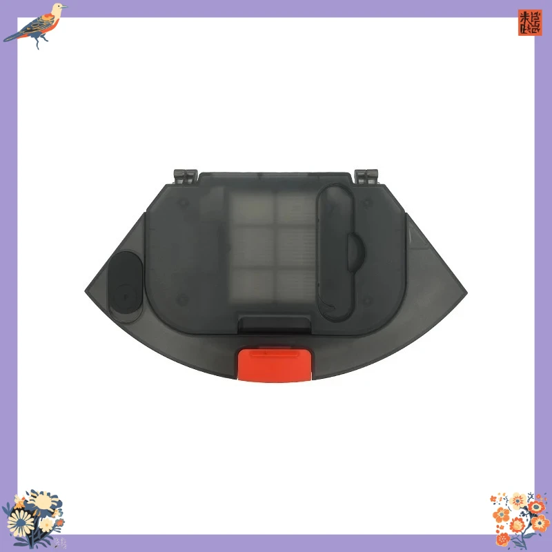 Replacement Water Tank & Dust Filter Box for Robot Vacuum Cleaner, Compatible with S20 D106 3C Enhanced Edition C103 3C Plus