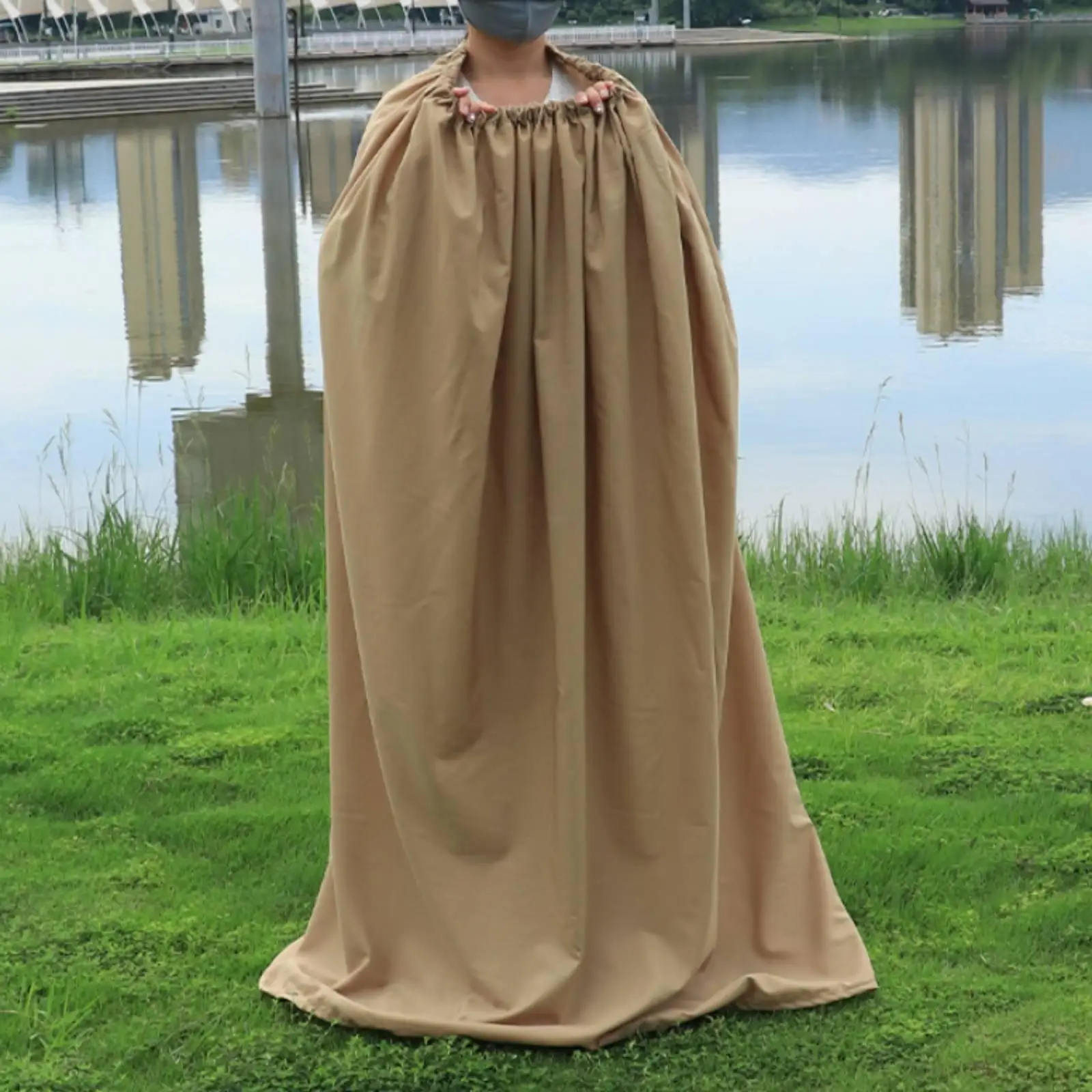 Portable Changing Room with Privacy Cover, Lightweight and Breathable,