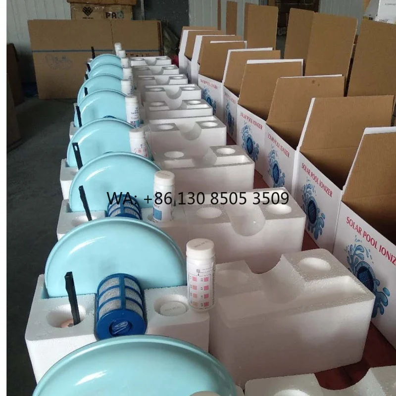 

High Quality Use Less Chlorine Solar Pool Ionizer for Freshwater Pools