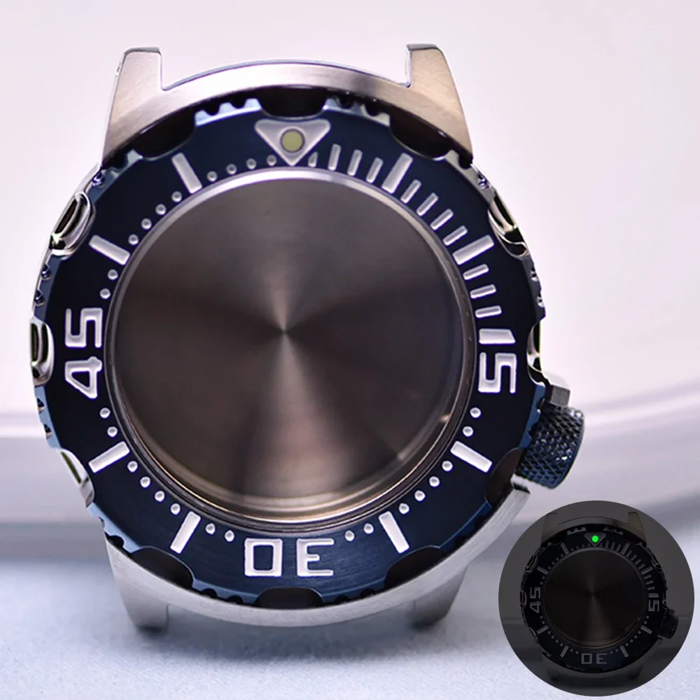 HEIMDALLRWatch-Gehäuse, 42 mm, Edelstahl, Monster-Taucheruhrengehäuse, Saphirglas, 200 m wasserdicht, geeignet für NH35/36-Uhrwerk