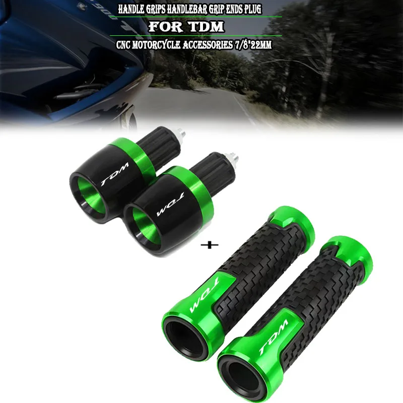 FOR TDM850 TDM900 TDM 850 900 Motorcycle Handle Bar Weight Handlebar Ends Cap Anti-Skid Vibration Plug Hand Grips Cover