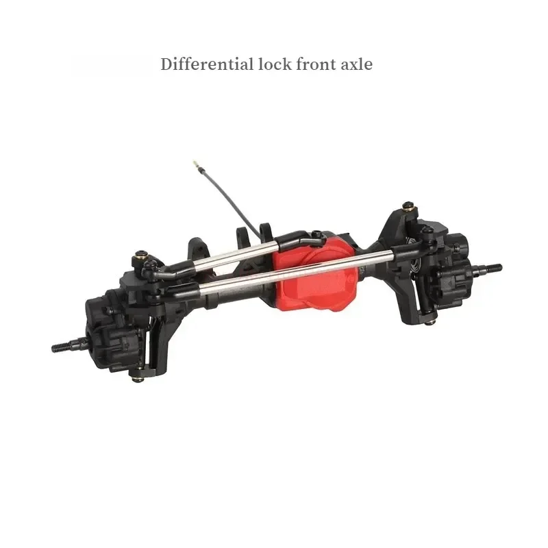 Hb R1001 1/10 Rc Car Simulation Off-road Car Model Upgraded Accessories Differential Lock Front And Rear Axles Spare Parts