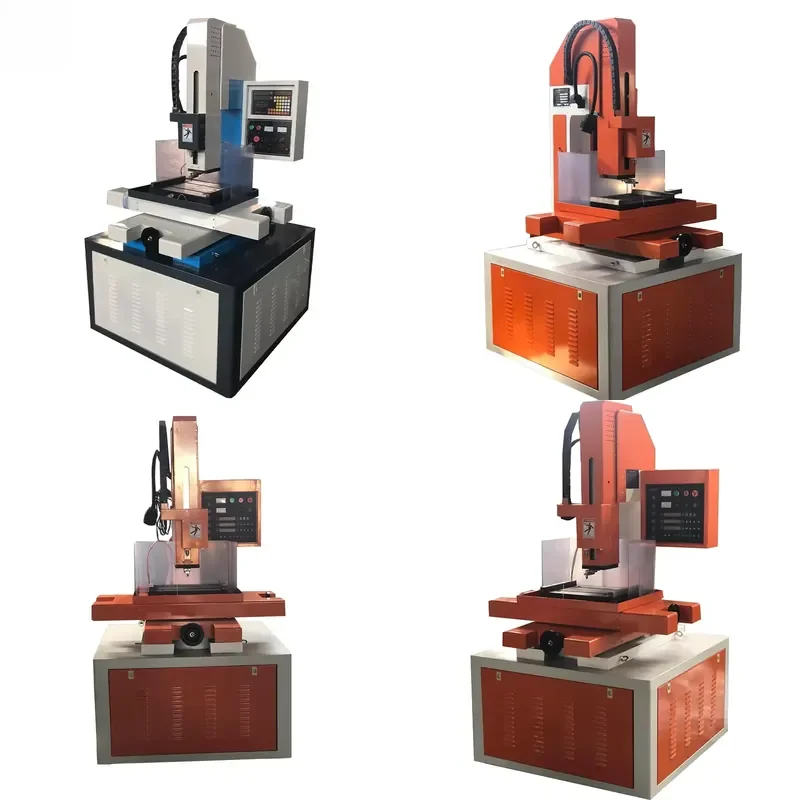 High Precision 0.3mm Diameter Desktop CNC Drill EDM Microporous Drilling Machine PLC Control for Bearing Core Multifunctional