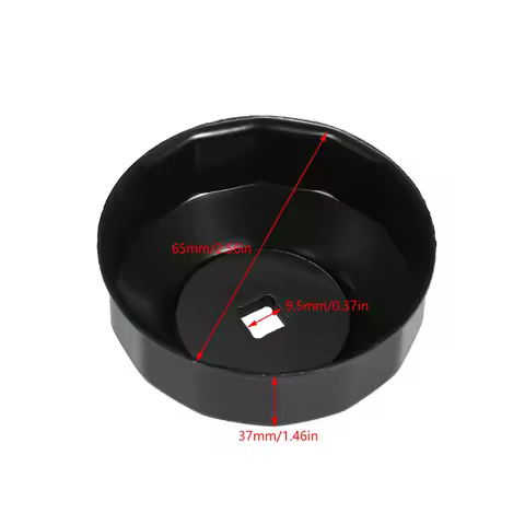 76mm 14 Flutes Oil Filter Cap Type Wrench Socket Accessories Remoal Tool For K75, K100, R1100, R1150, R1200