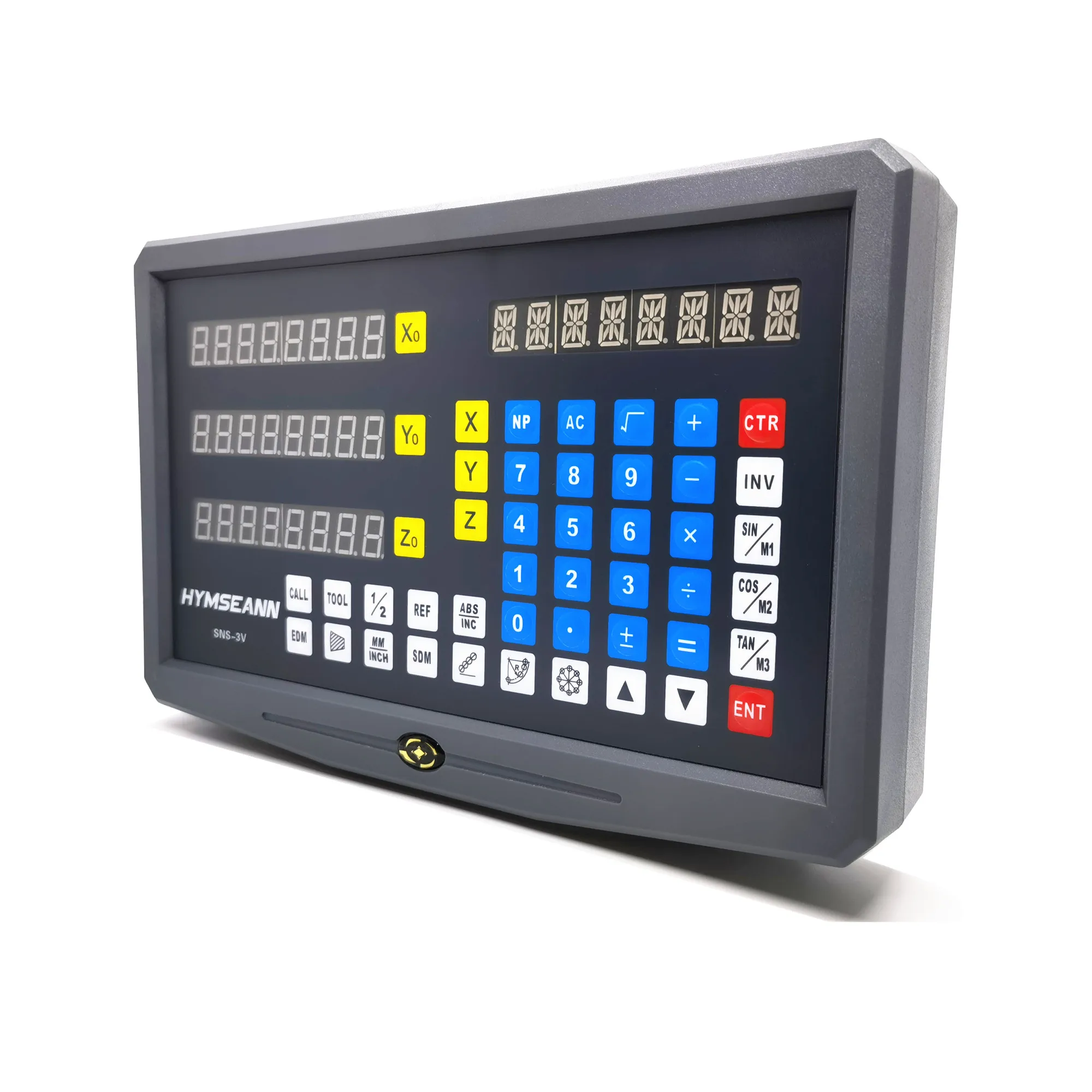 High Accuracy 3 Axis Lathe Mill DRO Digital Readout Kit With 3 PCS 50mm-1000mm Linear Scale Encoder Optical Grating Ruler