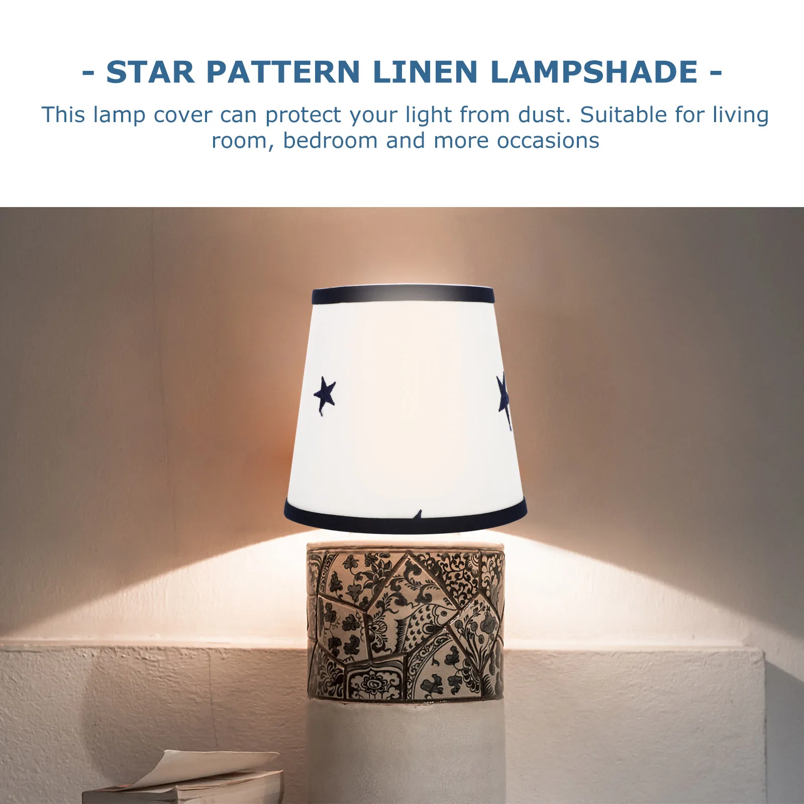 

Creative Printed Lamp Shade Home Decor Bedside Floor Table Light Elegant Light Shell Cover Chandelier Protector Hotel