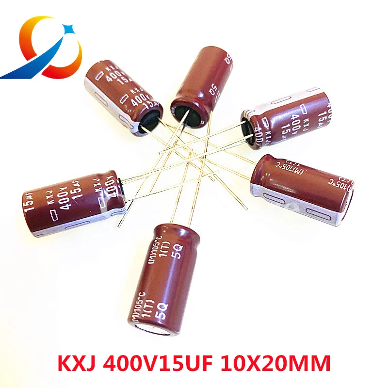 10PCS 400V15 Volume 10X20MM NCC Electrolytic Capacitor 15UF 400V KXJ Series  EKXJ401ELL150MJ20S NEW