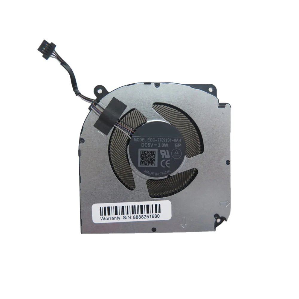 

Вентилятор процессора ноутбука EGC-77091S1-0AH 5 В THER7GM5I7-2921 4PIN DC 5 В 3,0 Вт новый