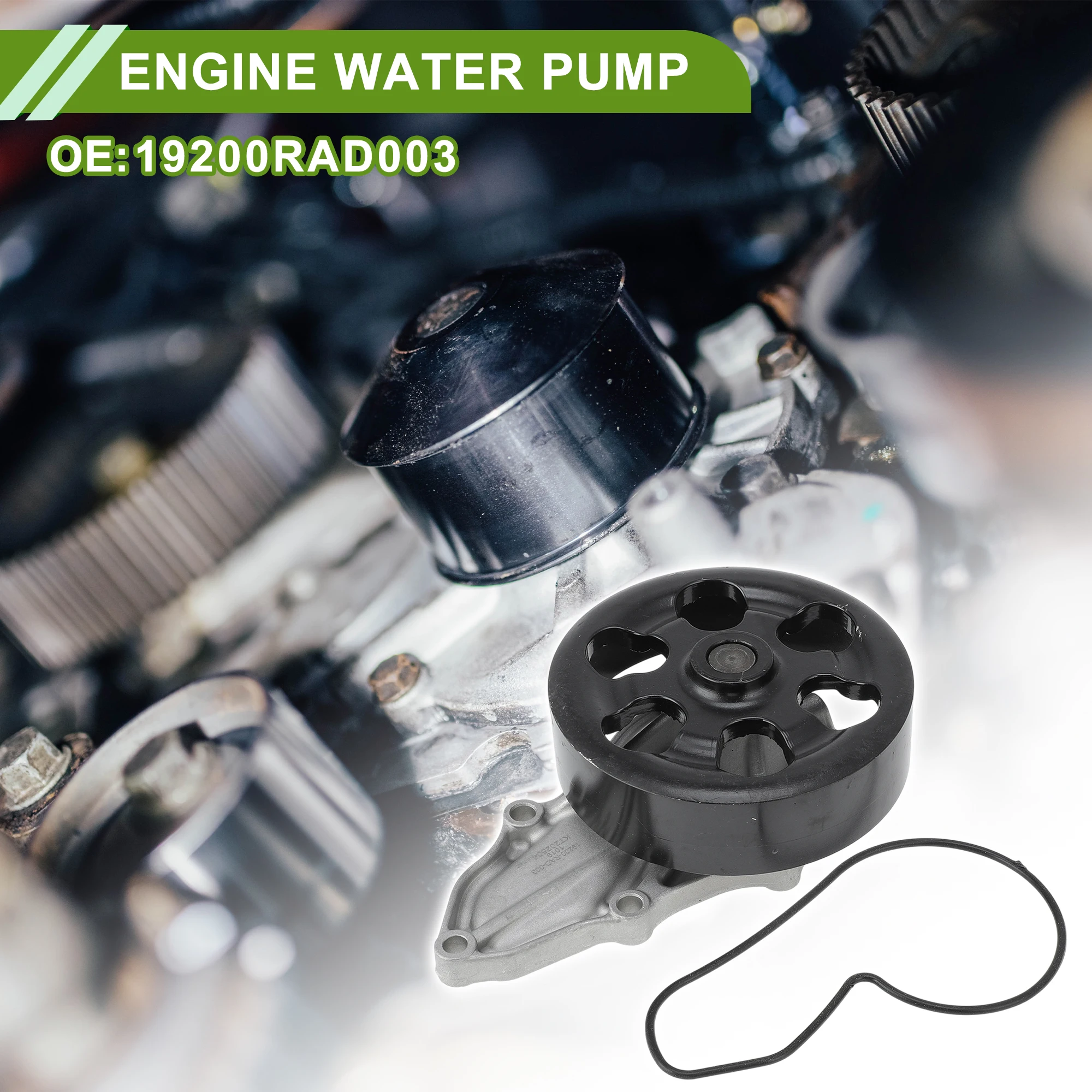 

UXCELL Engine Water Pump for Honda Accord 2003-2007 No.19200RAD003 Cooling Water Pump