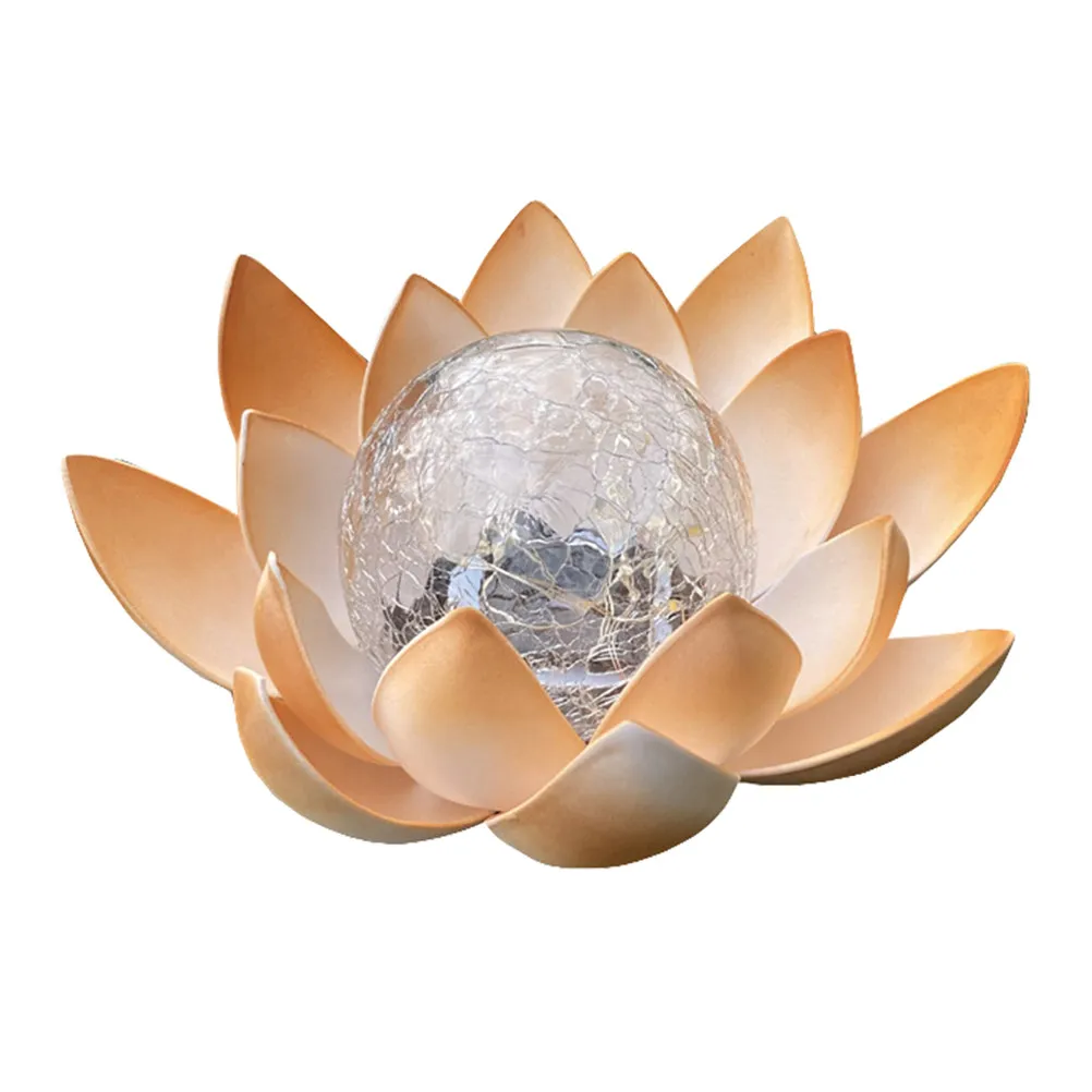 

Solar Lotus Light Outdoor Garden Decorative Lamp Landscape Lighting For Yard Lawn Courtyard Park Solar