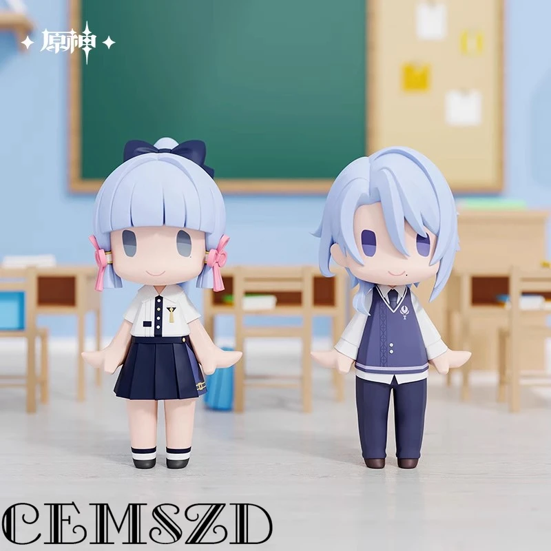 

[Подлинная] игра Genshin Impact HELLO! GOOD SMILE Q.Ver Камисато Аято Камисато Аяка аниме и мультяшные настольные украшения реквизит