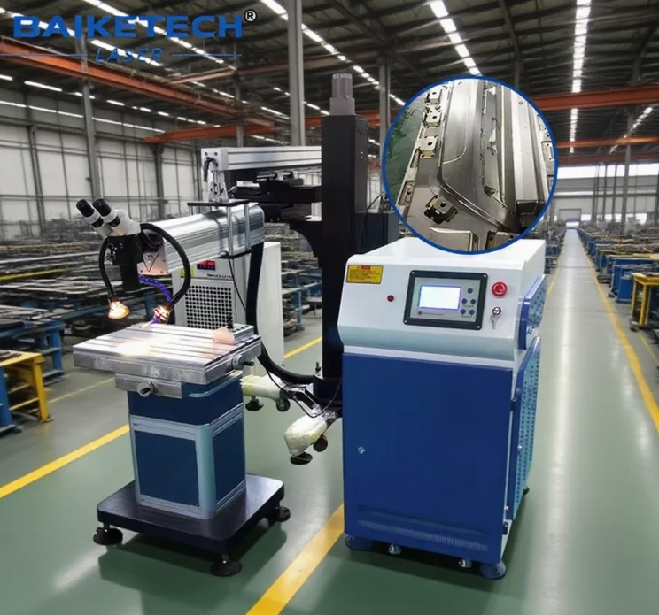 YAG Mold Repair Laser Welder Machine, Equipped with 360° Rotatable Laser Head, Used for Injection Mould Crack Repair
