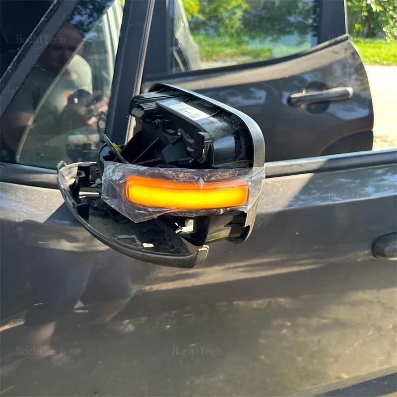 Clignotants Dynamiques Pour JEEP Pour Renegade 2015-2020 Rétroviseur D'aile De Voiture Côté Clignotant Avant Largeur Couvercle De Lampe Sans Ampoule Dynamiques LED Clignotant(Left Side