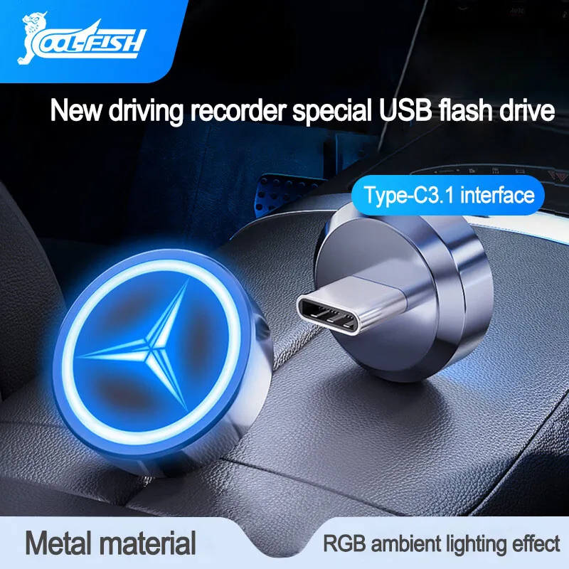 New Metal Shell Mini Car UsB Flash Drive Portable storage Memory Drive Pendrve 32G/64G/128G/256G512G/1TFor Car