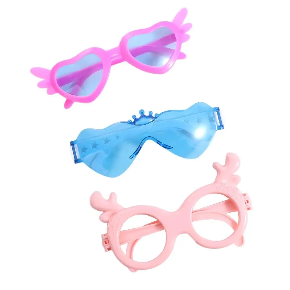 2 pçs/set óculos de sol retro legal multicolorido estilos de moda mini plástico coração óculos quadro redondo retro