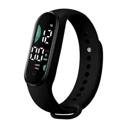 ¡Oferta! Reloj electrónico M9 con Control táctil para hombre y mujer, pulsera deportiva multifuncional con pantalla LED, resistente al agua, estilo Casual, Unisex