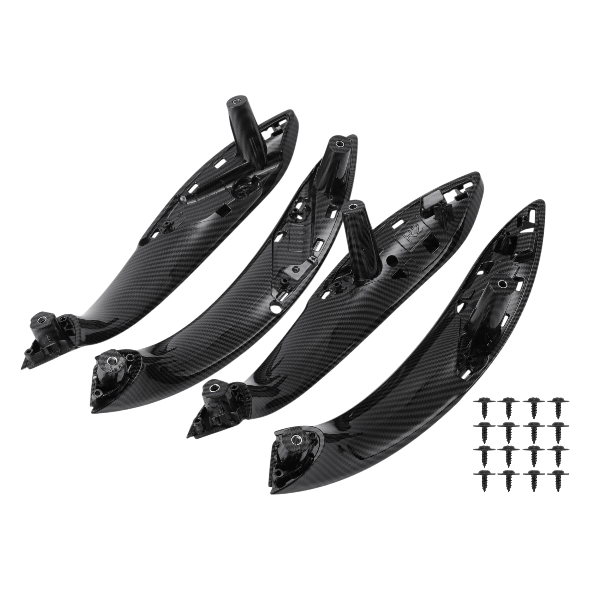 UXCELL Front Driver Side Door Panel Handle Pull Trim Cover Inner Door Handle Door Pull Handle Cover No.51417279311
