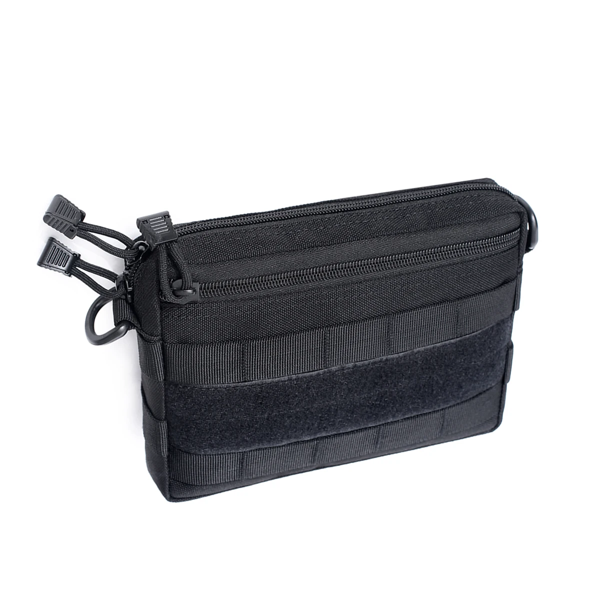 

Outdoor Mountaineering Waist Bag Nylon Cell Phone Pouch Belt Real Person Black Cases