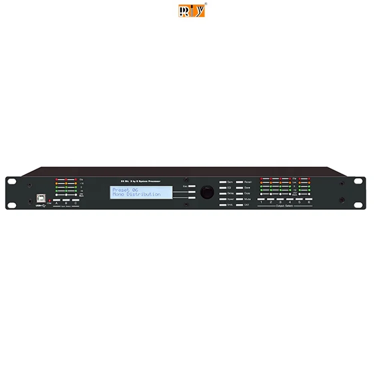 

DriveRack DSP360 3 Input 6 Output Performance Machine Pro DSP Audio Processor