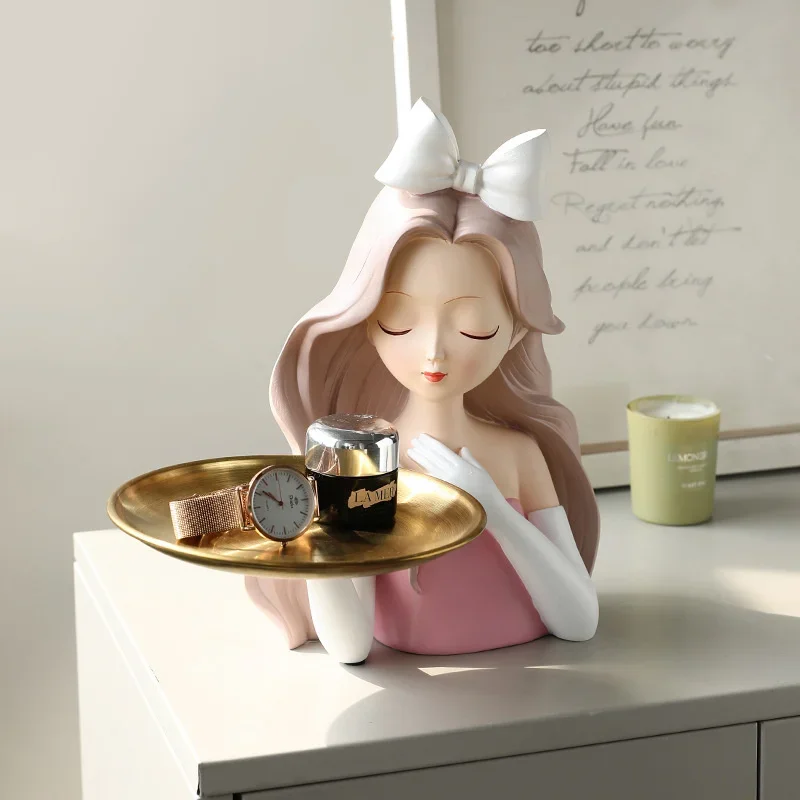 statue-de-beaute-de-cheveux-longs-et-boucles-pour-fille-plateau-de-rangement-ornements-nordiques-de-luxe-salon-meuble-tv-decoration-de-maison-cadeau-de-noel-et-de-mariage