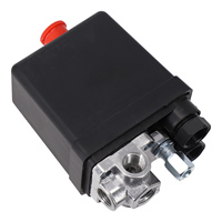 Heavy Duty Air Compressor Pressure Switch Metal 240V Valve 90 PSI -120 PSI Save Electric Energy ON/OFF Load/Unload