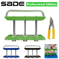 Professional Edition 3-Station Metal Edge Roller Bending Tool for Making Rain Diverter & Folding Edges for Metal Roofs