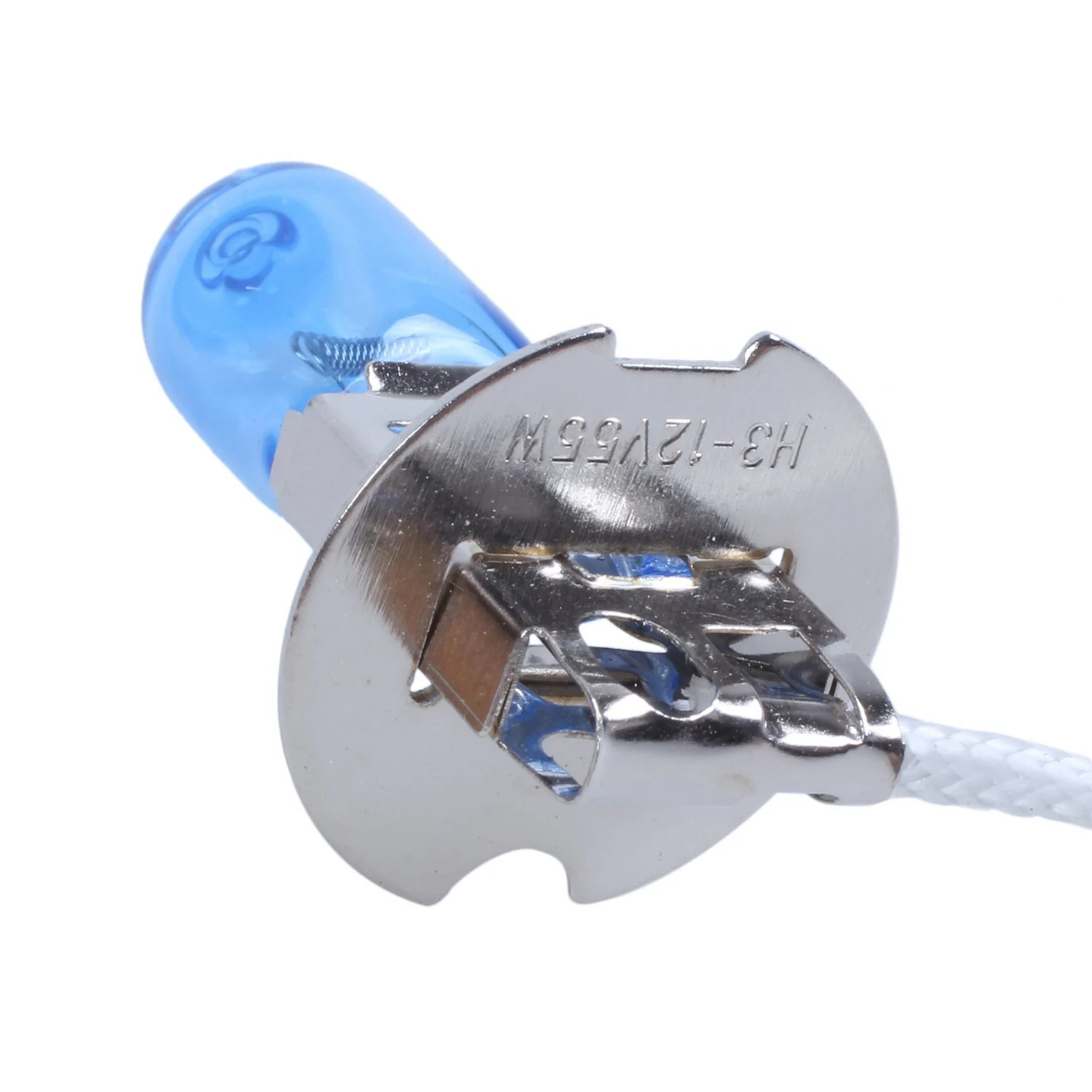 

4 Pcs DC 12V 55W H3 Super White Halogen Car Foglight Light Bulb Lamp