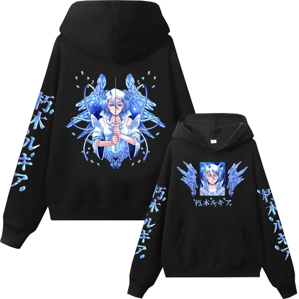Heiße Anime Bleach Zaraki Kenpachi Kusajishi Yachiru Kleidung Herren Damen Casual Hoodies Trendige Streetwear Harajuku Sweatshirt – Detail 5