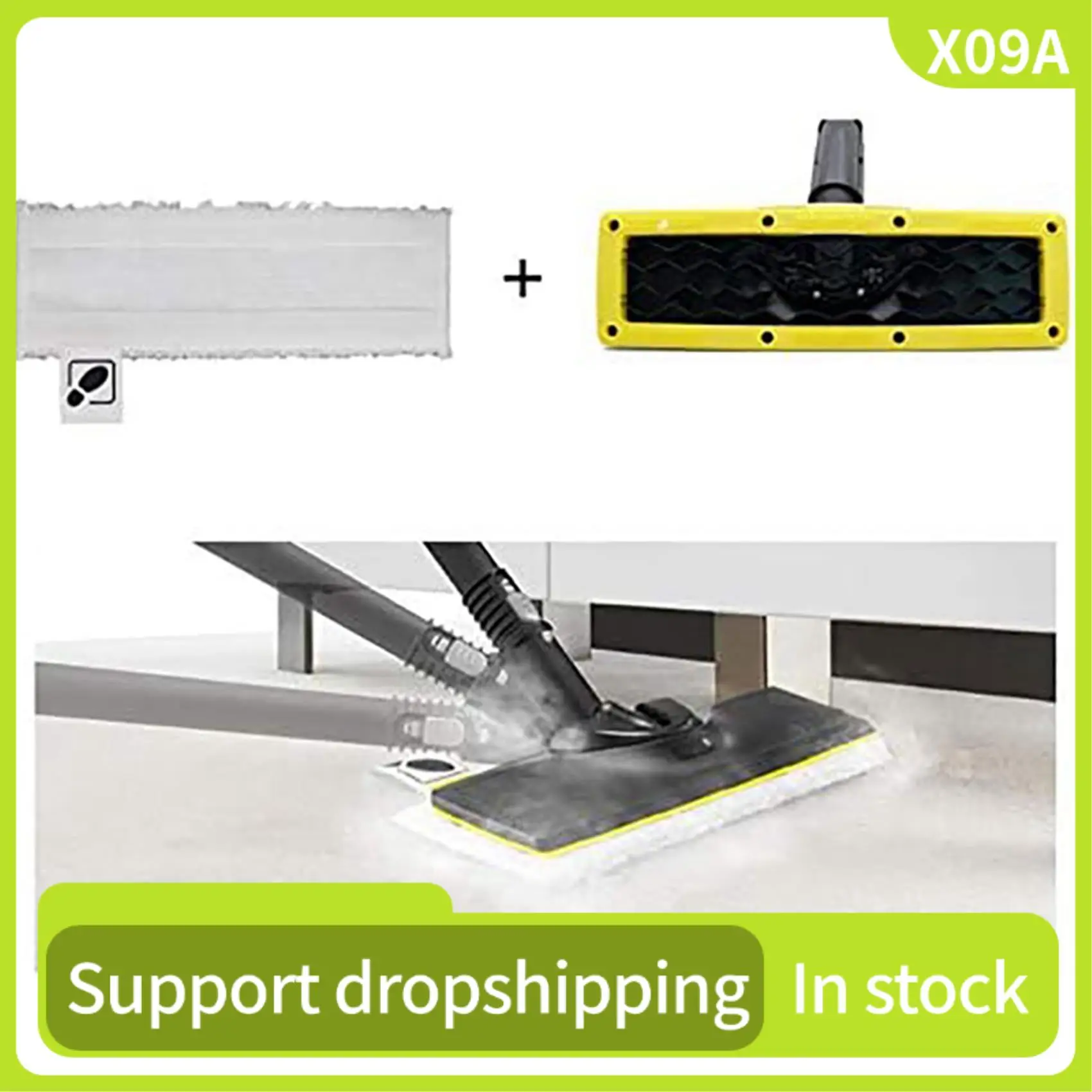 

X09A 10 шт. ткань из микрофибры для Karcher SC2 SC3 SC4 SC5 Easyfix пароочиститель прочные подушечки для швабры сменные аксессуары