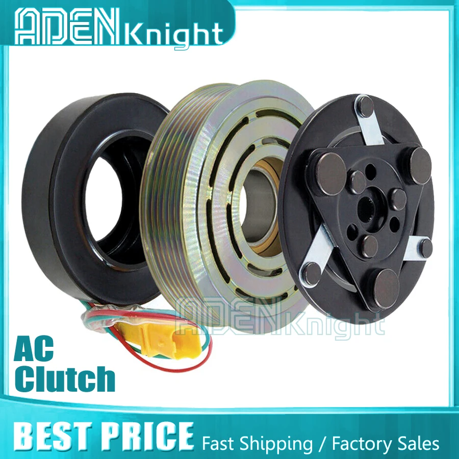 SD6V12 AC Compressor Clutch For CITROEN DS3 Picasso C3 C4 C5 C6 PEUGEOT 207 208 308 508 2010-  9672865580 9800854280 9678656080