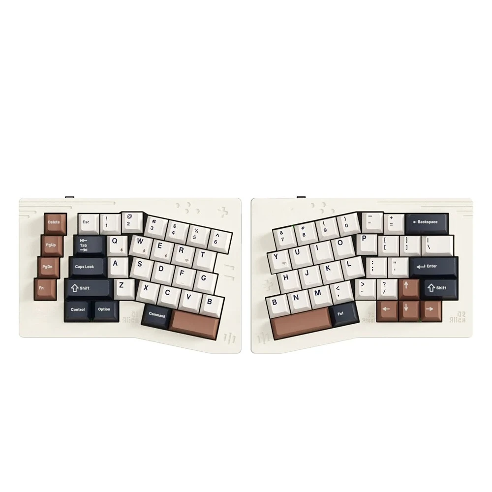 Three-mode Dual 8K Split Mechanical Keyboard Wireless Office Accessories