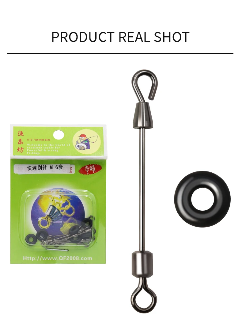 ZYZHE 12 Stück/2 Beutel Angelblei-Hülsenrohr Bleihalter mit Gummiringen zur Stoßkraftreduzierung Angelzubehör – Detail 6