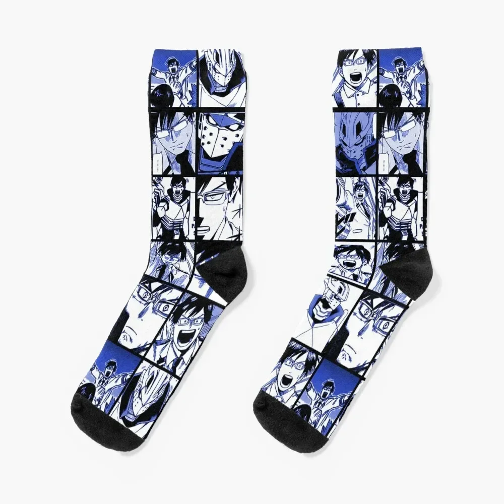 

BNHA Iida collage Socks funny gifts funny sock Children's Socks For Women Men's