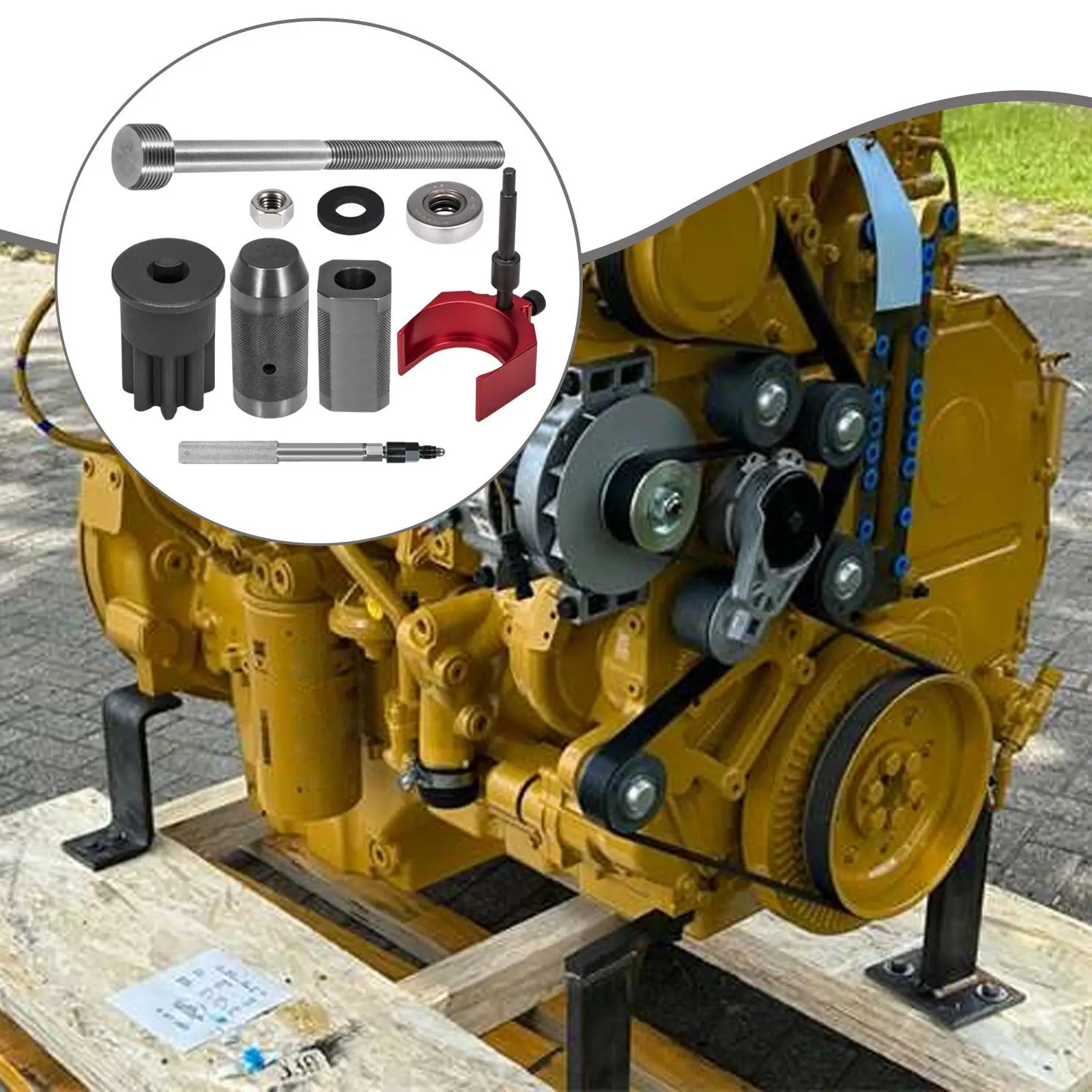 9x/مجموعة مزيل كأس الحاقن لتجميع Cat 3406E، C-15، C-16