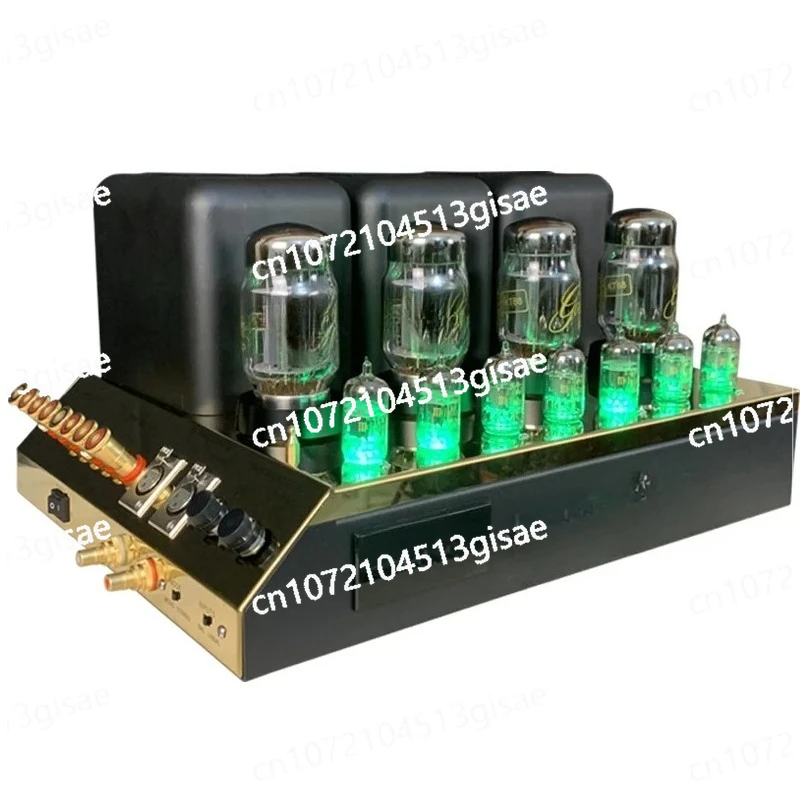 XLR/RCA Input, Class A 75W * 220V/110V, Clone McIntosh MC275 Upgraded KT88 * 4 Tube Power Amplifier