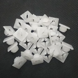 50Pcs Car Bumper License Plate Nut Bracket Screw Grommet Clip Fasteners For Chevrolet GM 4755299 3907444 A11719 A8435 14