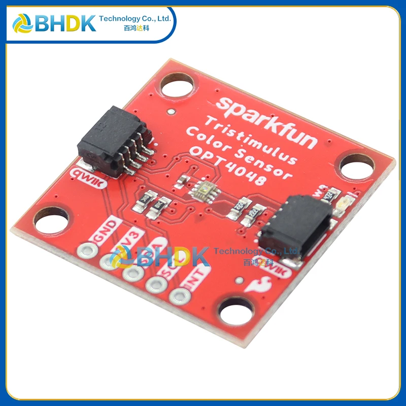 For SEN-22638 SparkFun OPT4048 Three Stimulus Color Sensor Evaluation Board I2C Interface Sensor Module