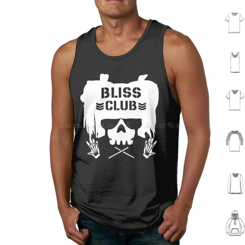 Alexa Bliss-Bliss Club Essential Tank Tops Vest Sleeveless Alexa Bliss Bliss Club Essential