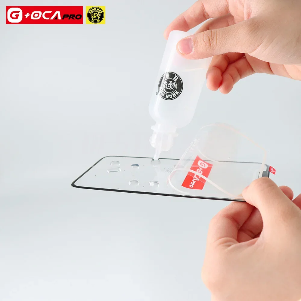 5PCS  G+OCAPro Glass with OCA 2 in 1 for iphone X to 15ProMax panel broken mobile phone repair replacement