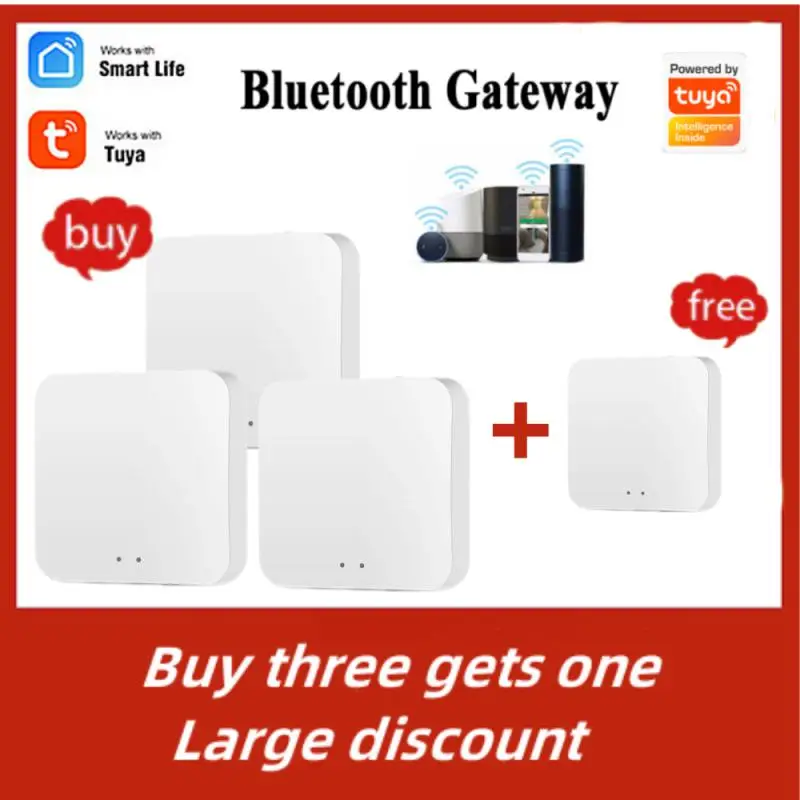 

Tuya Smart Wireless Gateway Mesh Gateway bluetooth-compatible Gateway System Tuya/smart Life APP Remote Control