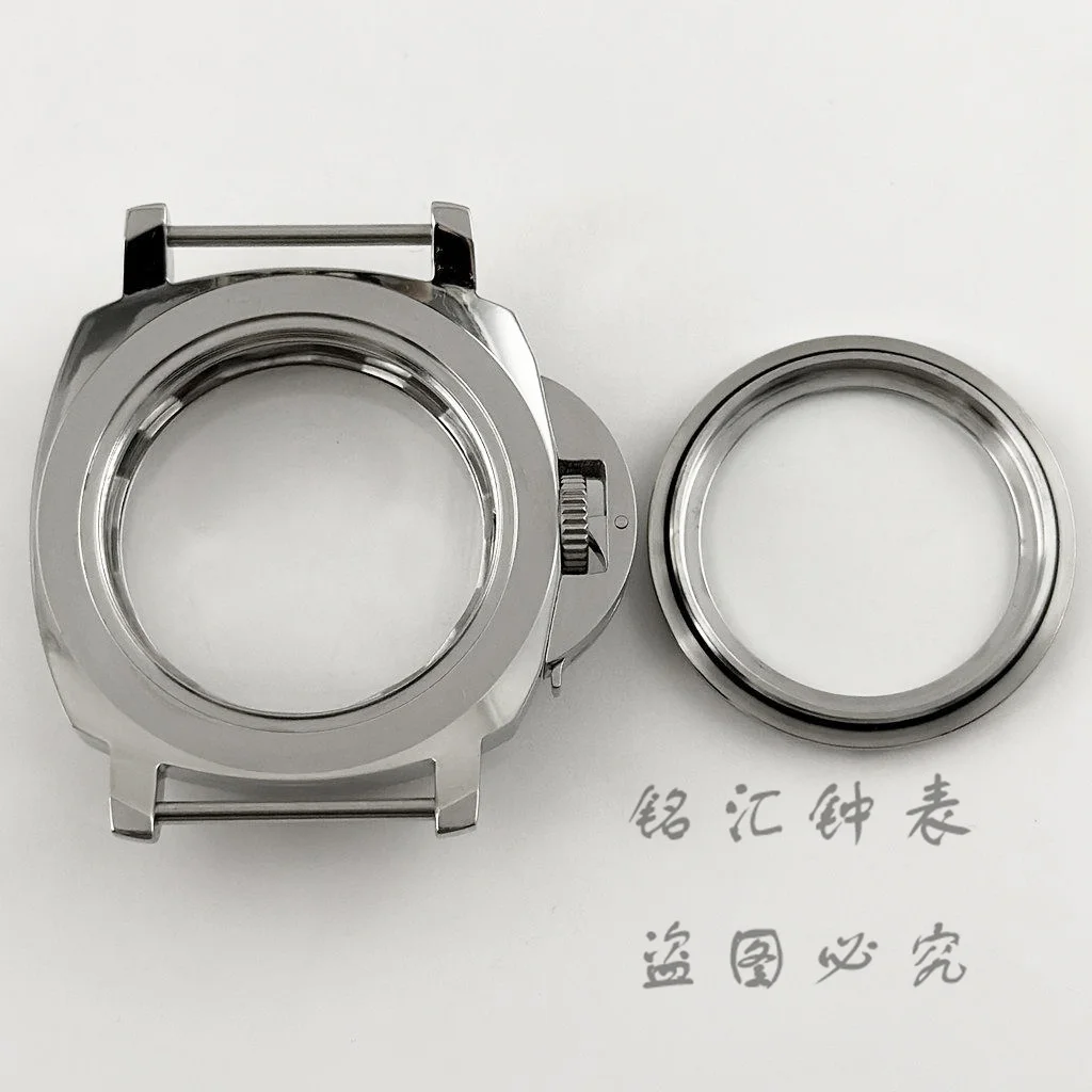 Sapphire Crystal Polished NH35 40MM Watch Case Stainless Steel with Handle Case for NH34 NH36 4R35 Movement Watch Accessories image 4