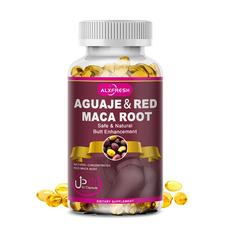 Aguaje with RedMaca Root Extract - 1000mg Serving- Buriti - with Vitamin C