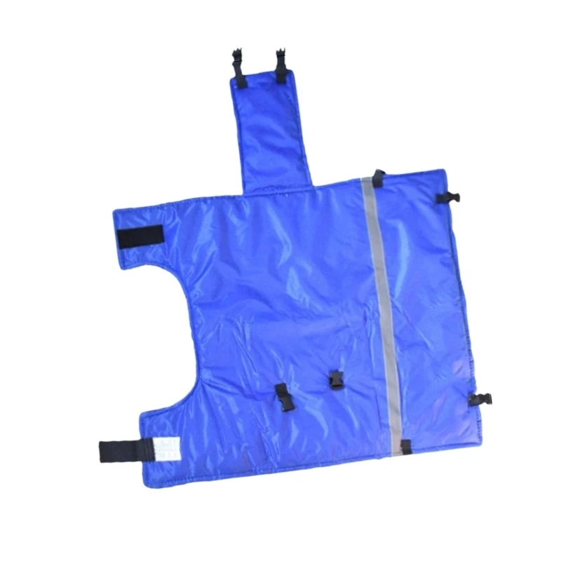  Reinforced Calf Blanket Jackets With Reflective Strips Thickened Windproof Calf Warm Coat For Cold Weather Farming Use