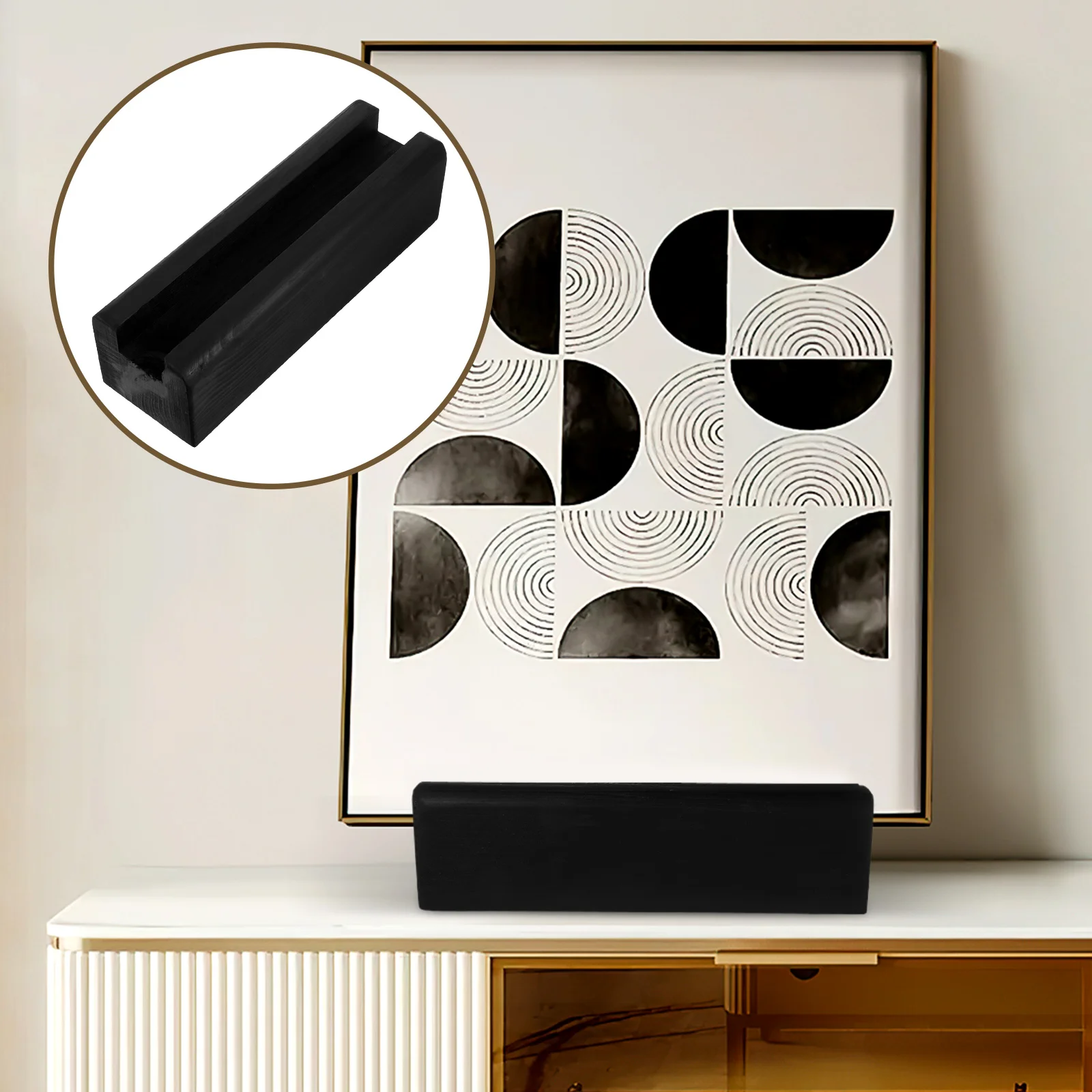 

Tiles Floor Mirror Base Light up for Makeup Wooden Full Length Holder Mirrors Supports Magnifying Glasses