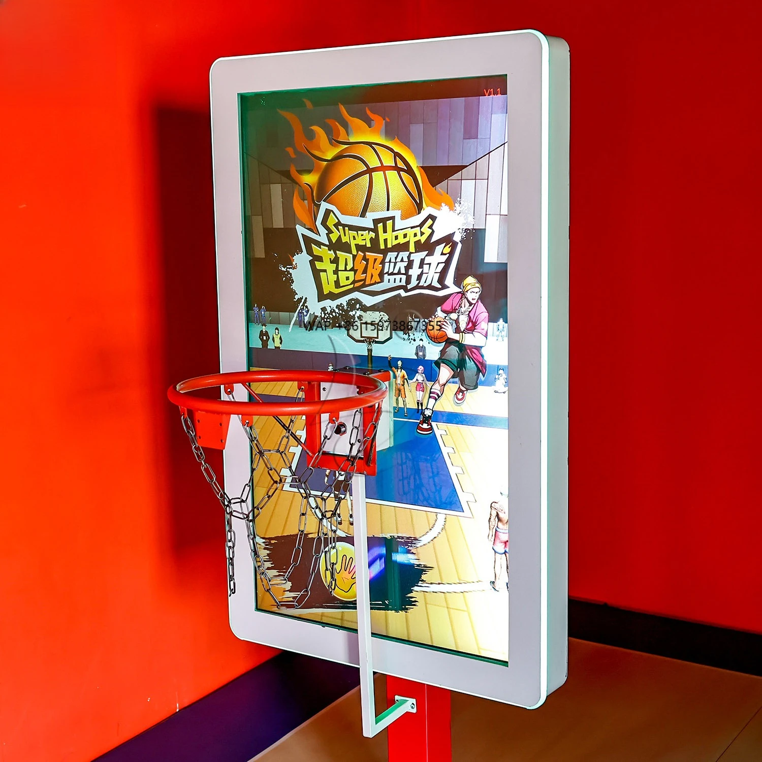 Best Indoor Playground Basketball Shooting Trainer Machine Maker Arcade Game with Top Trainer Machine