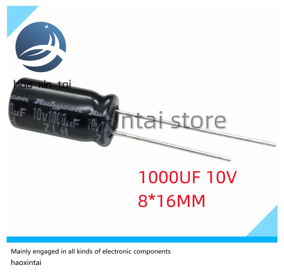 220UF 470UF 1000UF 1800UF 2200UF 4700UF 10V Original electrolytic capacitor, high frequency and low resistance