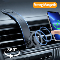 Magnetic Car Phone Holder Stand Magnet Car Mount Mobile Dashboard Bracket Support in Car For iPhone 15 14 13 12 Pro Max Samsung