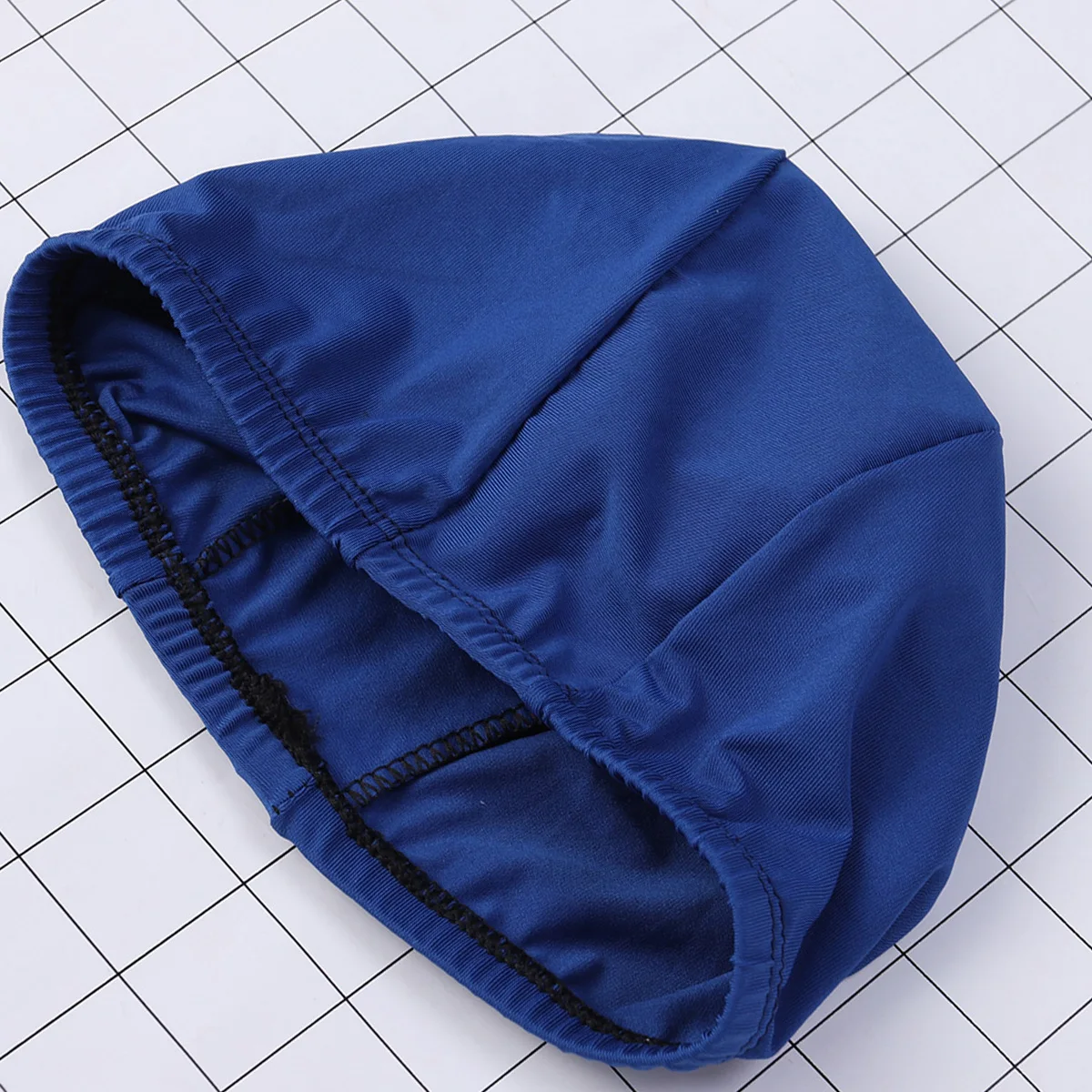 

Adult Swim Cap Polyester Fabric Elastic Reusable Non-Waterproof Comfortable For Men Women Anti-Slip Sun Protection Ear Bacteria