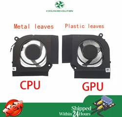 Laptop CPU GPU Cooling Fan DC12V For ACER Predator Helios 300 PH315-55 PH317-56 Fan