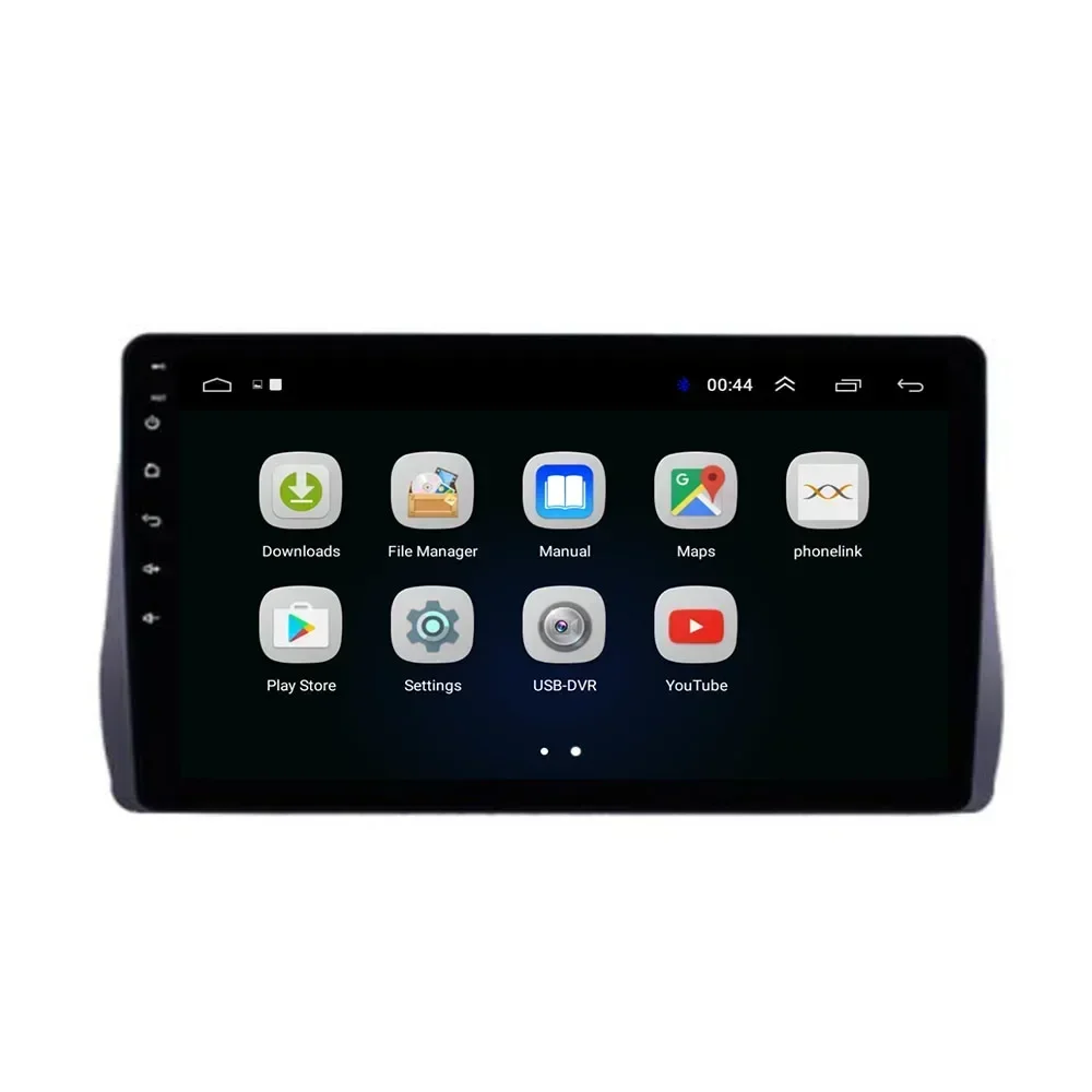 2 Din Android 13 รถวิทยุสเตอริโอ DVD GPS เครื่องเล่นวิดีโอมัลติมีเดีย 5G WiFi กล้อง DSP Carplay สําหรับ Toyotal Wish 2009-2012